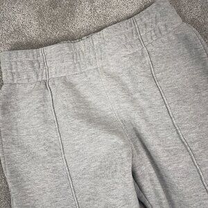 RE/DONE Originals Jogger Adult Size Small Gray French Terry 31" Inseam Ankle Zip